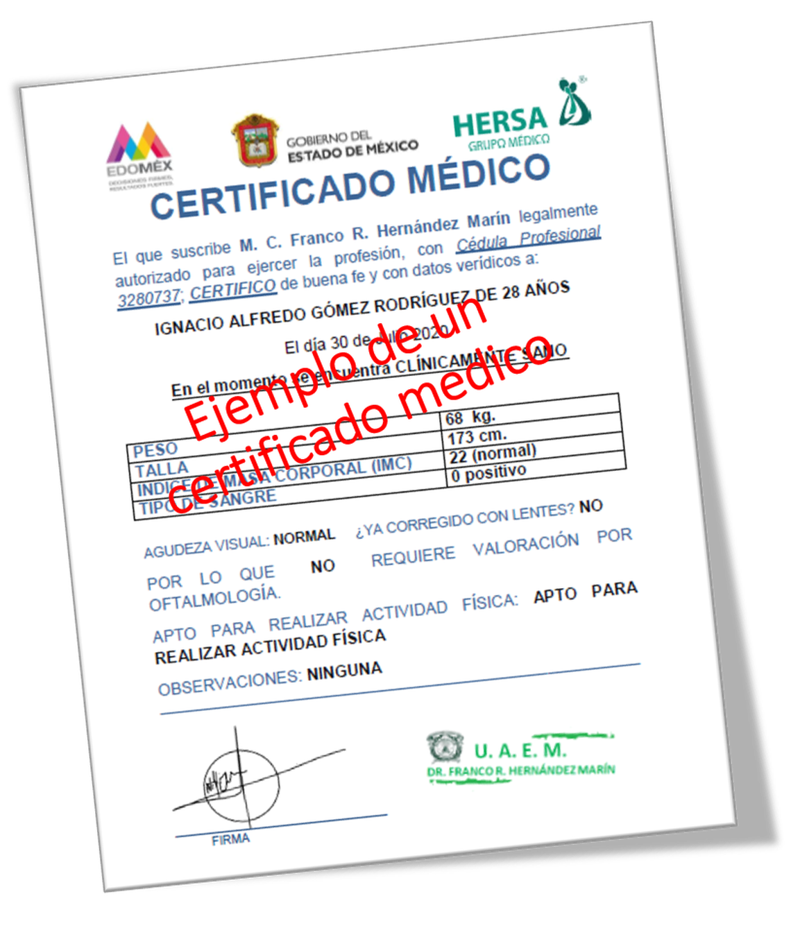 Certificado De Buena Salud Para Imprimir En Pdf | The Best Porn Website